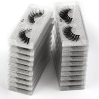 New 10 pairs faux mink eyelashes bulk wholesale natural long false eyelash extension 3d lashes fluffy soft fake cilios makeup