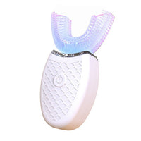 Electric for Adult Children Silicone Sonic Tooth Brush USB Rechargeable 3 Modes Blue Light Teeth Cleaner 360 Degree Automatic