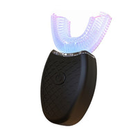 Electric for Adult Children Silicone Sonic Tooth Brush USB Rechargeable 3 Modes Blue Light Teeth Cleaner 360 Degree Automatic