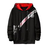 Brand Men Hoodie Sweatshirts Oversized Hip Hop Japanese Streetwear Spring Hooded Men Fashion Casual English Gaffiti Men&#39;s Hoodie