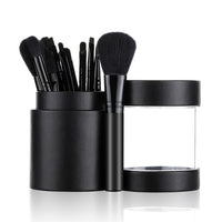 FLD 12pcs Makeup Brushes Set Foundation Powder Eyeshadow Eyebrow Eyelash Make Up Brush Kit Box Cosmetic Beauty Tool Professional
