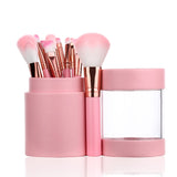 FLD 12pcs Makeup Brushes Set Foundation Powder Eyeshadow Eyebrow Eyelash Make Up Brush Kit Box Cosmetic Beauty Tool Professional