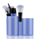 FLD 12pcs Makeup Brushes Set Foundation Powder Eyeshadow Eyebrow Eyelash Make Up Brush Kit Box Cosmetic Beauty Tool Professional
