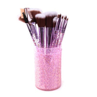 FLD 12pcs Makeup Brushes Set Foundation Powder Eyeshadow Eyebrow Eyelash Make Up Brush Kit Box Cosmetic Beauty Tool Professional