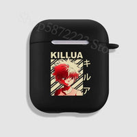 Hunter x Hunter 3 HXH Anime Hisoka Morow Goncase Earphone Charging Case For Apple AirPods pro 2 1 3 Black Protective Accessories