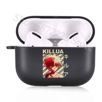 Hunter x Hunter 3 HXH Anime Hisoka Morow Goncase Earphone Charging Case For Apple AirPods pro 2 1 3 Black Protective Accessories