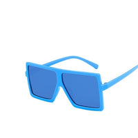 Kids Polarized Square Sunglasses Children Oversize Retro UV400 Baby Glasses Punk Eyewear Shades Goggles Boy Girl