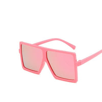 Kids Polarized Square Sunglasses Children Oversize Retro UV400 Baby Glasses Punk Eyewear Shades Goggles Boy Girl