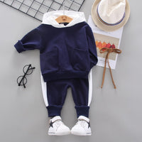 New Spring Autumn Baby Boys Girls Clothes Children Cotton Sports Jacket Pants 2Pcs/Sets Toddler Fashion Clothing Kids Tracksuits