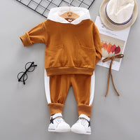 New Spring Autumn Baby Boys Girls Clothes Children Cotton Sports Jacket Pants 2Pcs/Sets Toddler Fashion Clothing Kids Tracksuits