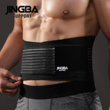 JINGBA SUPPORT Orthopedic Corset Back Support Belt Men Back Brace Belt Fajas Lumbares Ortopedicas Protection Spine Support Belt