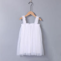Girls Fashion Suspender Tutu Dress Baby Kids Children Princess Colorful Dress