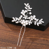 Hair Pins Hair Accessories For Women Wedding Accessories Hair Clips Jewelry Pearl Rhinestone Flower Hair Clip Pins Headpiece