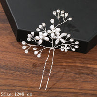 Hair Pins Hair Accessories For Women Wedding Accessories Hair Clips Jewelry Pearl Rhinestone Flower Hair Clip Pins Headpiece