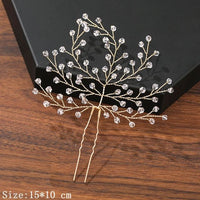 Hair Pins Hair Accessories For Women Wedding Accessories Hair Clips Jewelry Pearl Rhinestone Flower Hair Clip Pins Headpiece