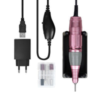 KADS Nail Drill Machine Nail File Electric 35W 30000RPM Nail Polisher Manicure Machine Milling Cutters Nail Drill US EU Plug