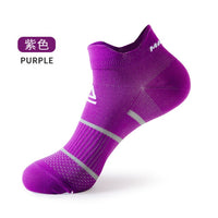 Sport Ankle Socks Women Men Nylon Outdoor Basketball Bike Running Football Breathable Non-Slip Colorful No Show Travel Socks