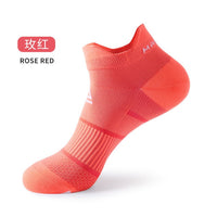 Sport Ankle Socks Women Men Nylon Outdoor Basketball Bike Running Football Breathable Non-Slip Colorful No Show Travel Socks
