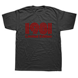 Vintage 1981 40 Years Old T Shirt Men Cotton Short Sleeve T-shirt Tshirt Camiseta Clothing Funny New 40th Birthday