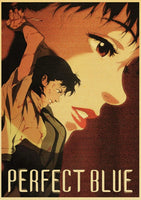 Anime Collection Miyazaki Hayao/Patlabor/Totoro Retro Kraft Paper Poster For Living Room Bar Decoration Stickers Wall Painting