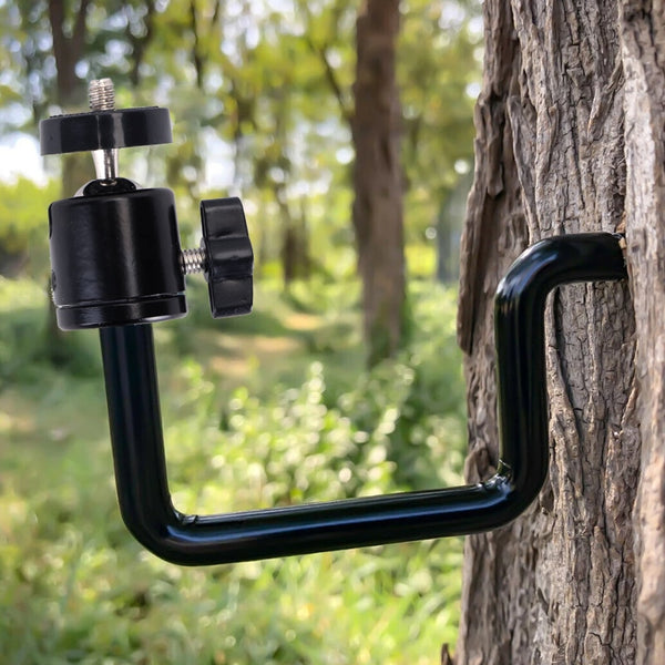 M5 Tree Screw Mount Holder for Hunting Trail Cameras 1/4 inch Security Camera Screw Holder Stick for Forest Wildlife Camera