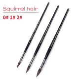 Professional Watercolor Paint Brush Handmade Squirrel Nylon Hair Pointed Painting Brush Set for Watercolor Painting Art Supplies
