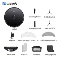 Proscenic M7 Pro Robot Vacuum Cleaner, Laser Navigation, 2700Pa Powerful Suction, APP &amp; Alexa Control