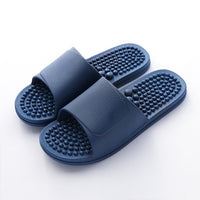Women Indoor Slippers Soft PVC 2021 Summer Shoes Woman Men Home Slides Anti-slip Female Lovers Massage Bathroom Slipper SH01152