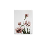 Elegant Pink Green Tulips Botanical Floral Posters Canvas Paintings  Wall Art Pictures for Living Room Bedroom Home Decoration
