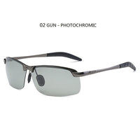 Men&#39;s Photochromic Polarized Sunglasses Men Driving Chameleon Glasses Male Change Color Sun Glasses Fishing Day Night Vision UV