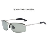 Men&#39;s Photochromic Polarized Sunglasses Men Driving Chameleon Glasses Male Change Color Sun Glasses Fishing Day Night Vision UV