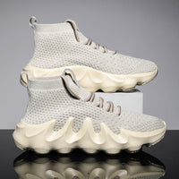 INS High Top Sock Sneakers Mesh Breathable Running Shoes For Men Ultra Light Summer Outdoor Fashion Zapatillas 2021 New Arrivals