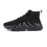 INS High Top Sock Sneakers Mesh Breathable Running Shoes For Men Ultra Light Summer Outdoor Fashion Zapatillas 2021 New Arrivals