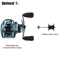 Mavllos ATHLON Baitcasting Reel BFS Ultralight Fishing Reel Left Right Hand 2 Metal Spool NMB Bearing Bait Finesse Casting Reels