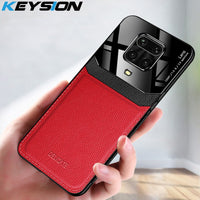 KEYSION Shockproof Case for Xiaomi Redmi Note 9S 9 10 Pro Max 9 9A 9C K40 K30 Pro Back Cover For POCO F3 X3 Pro NFC Mi 11i 11