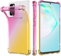 Gradient Colors Rainbow Shockproof Case For Samsung Galaxy S20 UItra S10 PIus S10E A30 A30S A50 A70 A20 A51 A21 A71 A31 Cover