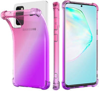 Gradient Colors Rainbow Shockproof Case For Samsung Galaxy S20 UItra S10 PIus S10E A30 A30S A50 A70 A20 A51 A21 A71 A31 Cover