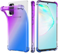 Gradient Colors Rainbow Shockproof Case For Samsung Galaxy S20 UItra S10 PIus S10E A30 A30S A50 A70 A20 A51 A21 A71 A31 Cover
