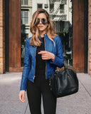 Autumn Jacket Women Coat Jacket PU Leather Fashion Short Coat Thin Female Jacket Coat Outwear 2020