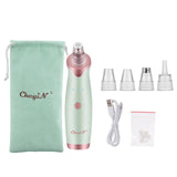 CkeyiN Electric Vacuum Suction Cleaner Face Cleaning Blackhead Remover Facial Cleansing Machine Pore Cleanser Acne Removal Skin