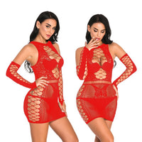 Plus Size Pajamas New Women Sexy Lingerie Porno Open Hollow Stockings Garter Belt Fishnet Tights Transparent Pantyhose Stocking