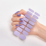 16 Tips/Sheet Nailart Nailart Sticker Nail Tips Manicure Decoracion Fashion Nail Polish Self Adhesive Nail Sticker Creative