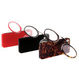 clip nose mini reading glasses men women readers glasses prescription glasses without sideburns Pince-nez 1.0 1.5 2.0