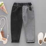 IENENS Fashion Children Boys Jeans Hole Pants Kids Baby Boy Denim Long Pants Clothing Toddler Boy&#39;s Cowboy Trousers Fit 2-5Y