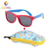 Children Polarized Sunglasses Boys Glasses Sun Lenses Silicone Eyeglasses With Case Car Box Sunglass Girls Vintage Shades Sports