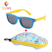 Children Polarized Sunglasses Boys Glasses Sun Lenses Silicone Eyeglasses With Case Car Box Sunglass Girls Vintage Shades Sports