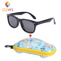 Children Polarized Sunglasses Boys Glasses Sun Lenses Silicone Eyeglasses With Case Car Box Sunglass Girls Vintage Shades Sports