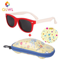 Children Polarized Sunglasses Boys Glasses Sun Lenses Silicone Eyeglasses With Case Car Box Sunglass Girls Vintage Shades Sports