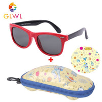 Children Polarized Sunglasses Boys Glasses Sun Lenses Silicone Eyeglasses With Case Car Box Sunglass Girls Vintage Shades Sports