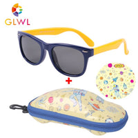 Children Polarized Sunglasses Boys Glasses Sun Lenses Silicone Eyeglasses With Case Car Box Sunglass Girls Vintage Shades Sports